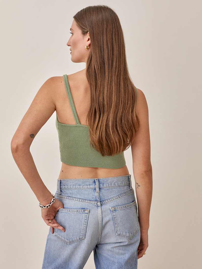Lita Cotton Cropped Tank