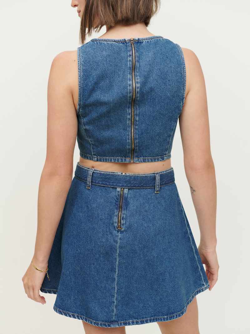 Anissa Two Piece Denim Set