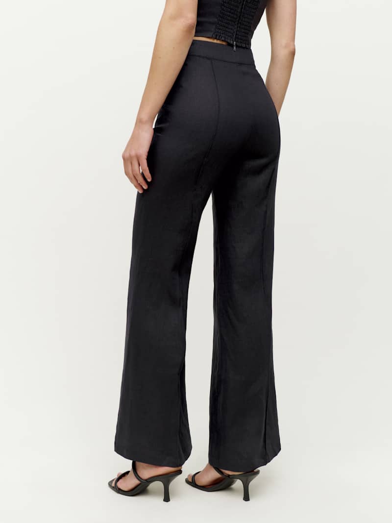 Petites Silvie Linen Pant