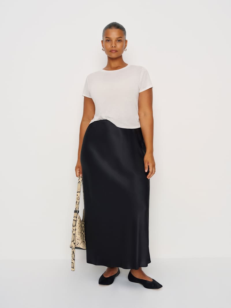 Layla Silk Skirt Es