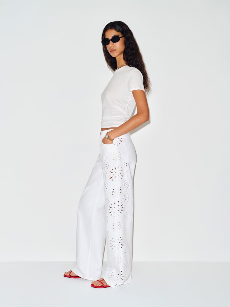 Cary Low Rise Slouchy Wide Leg Jeans