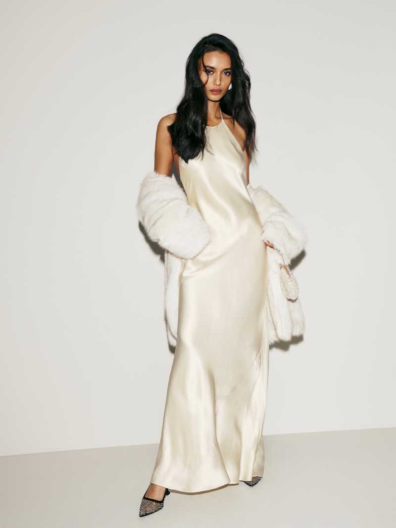 Petites Jeany Silk Dress