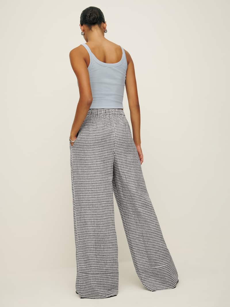 Fernando Linen Wide Leg Short Pant
