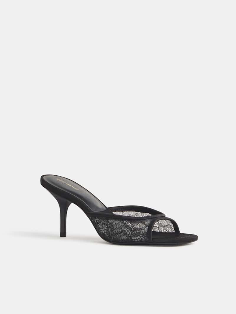 Clementine Heeled Mule Sandal
