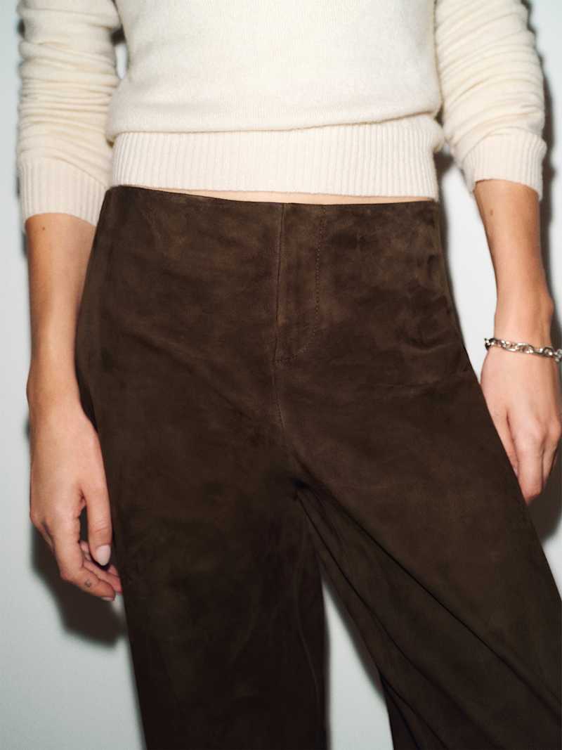 Veda Vida Low Rise Leather Pant