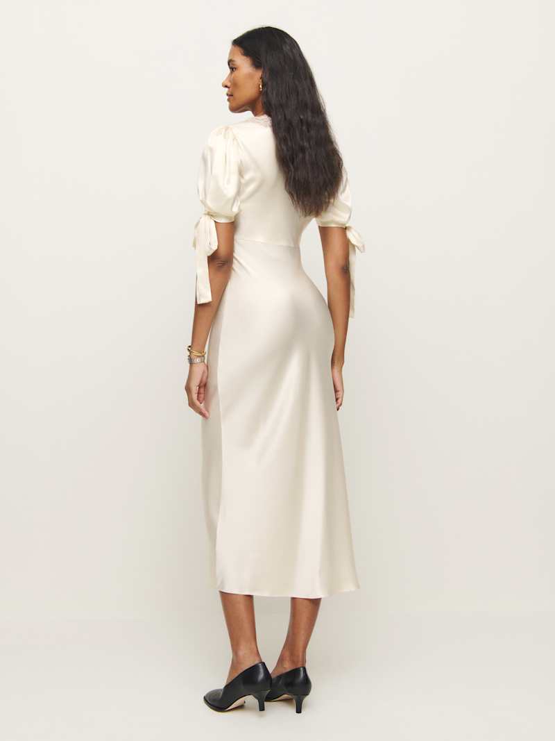 Petites Stella Silk Dress