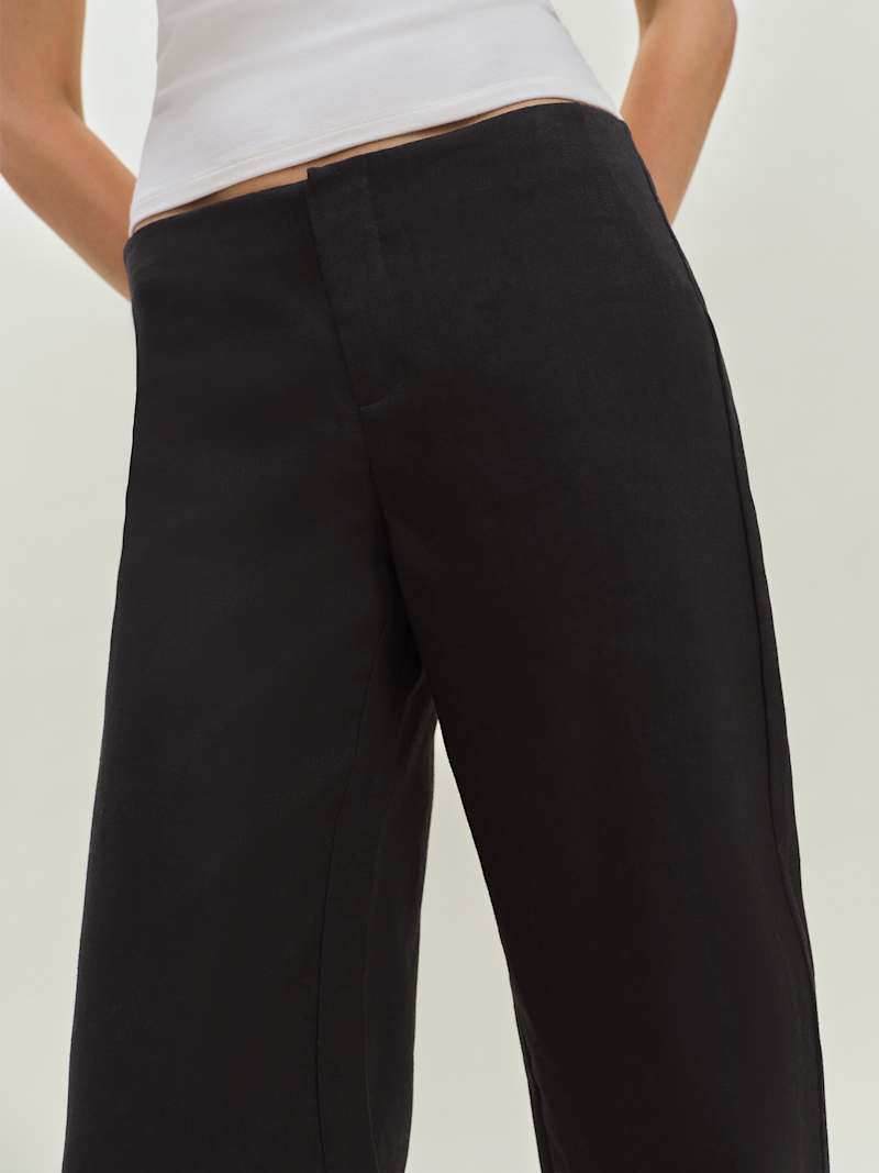 Vida Linen Low Rise Short Pant