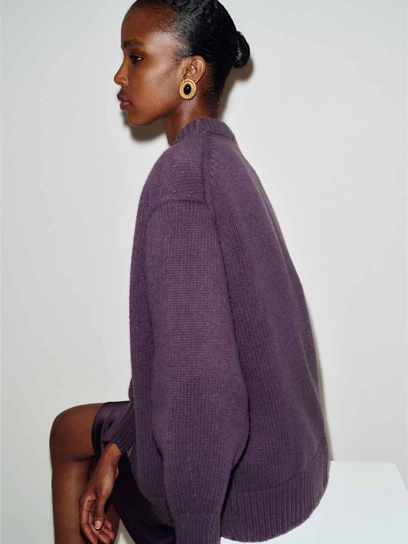 Jo Regenerative Wool Oversized Crew