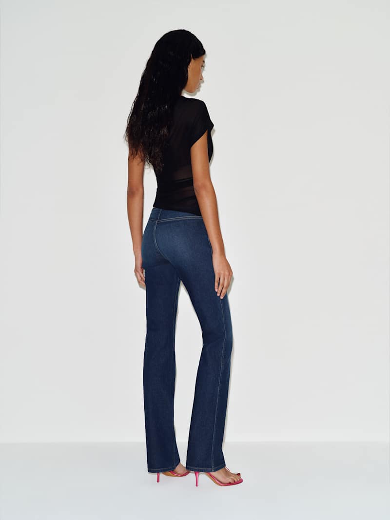 Naomi Super Stretch Low Rise Bootcut Jeans