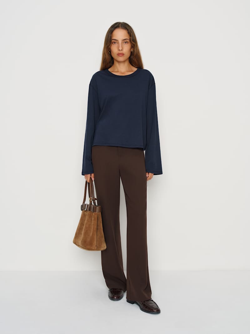 Liam Long Sleeve Oversized Tee
