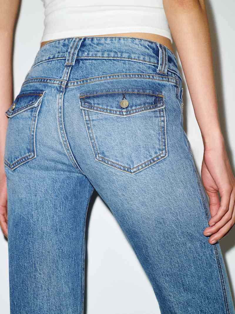 Colie Stretch Low Rise Bootcut Jeans