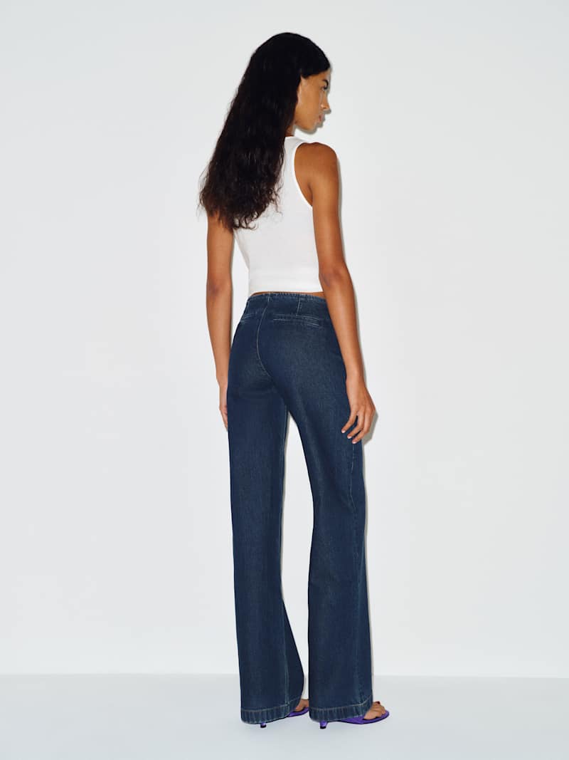 Talissa Stretch Low Rise Trouser Wide Leg Jeans