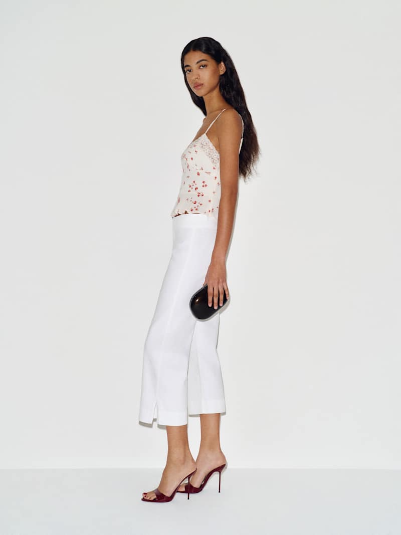 Kat Low Rise Straight Cropped Jeans