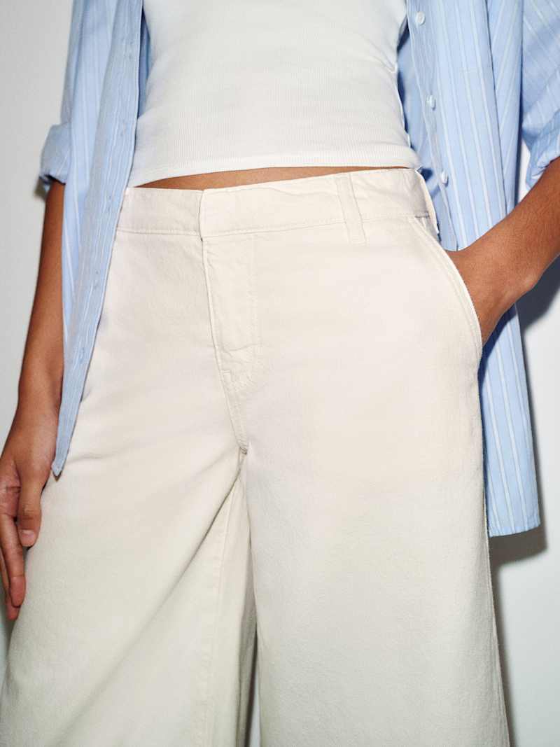 Elio Low Rise 14 In Denim Trouser Shorts