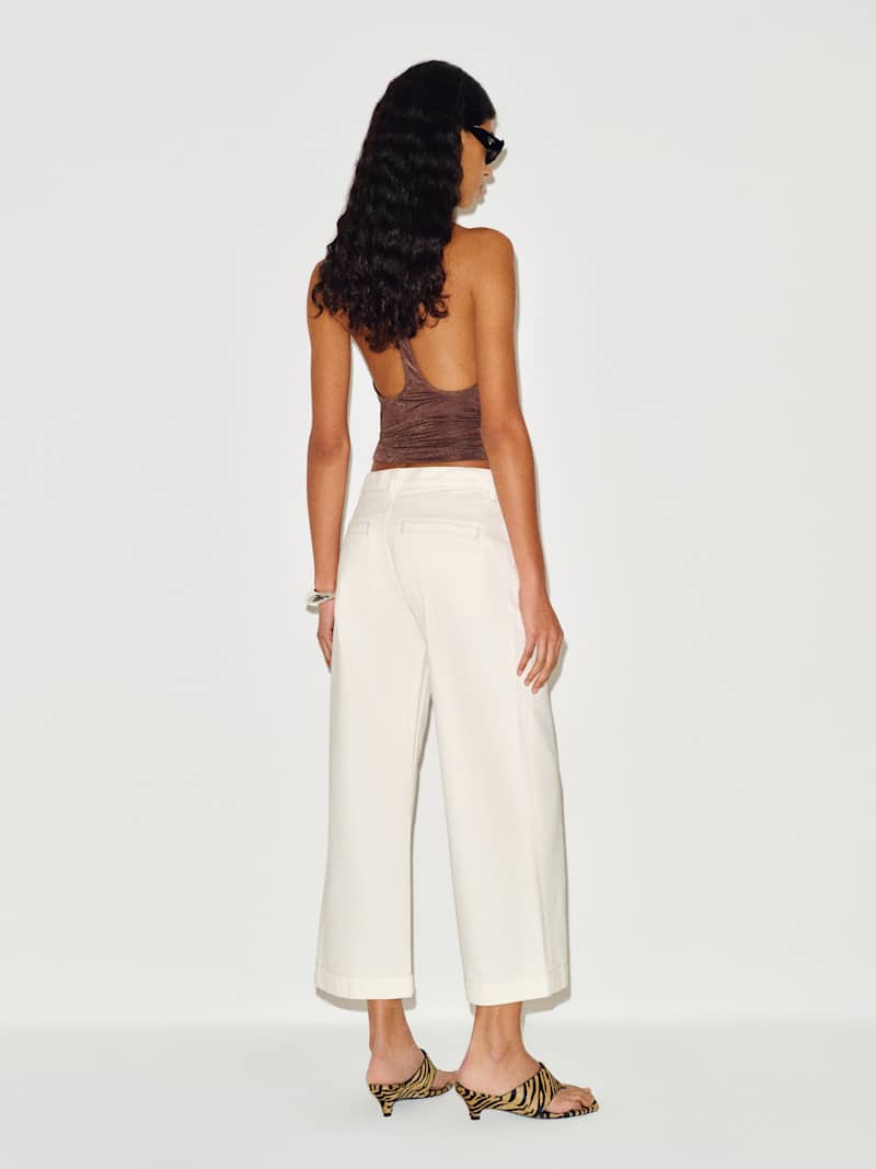Cary Low Rise Slouchy Wide Leg Cropped Jeans