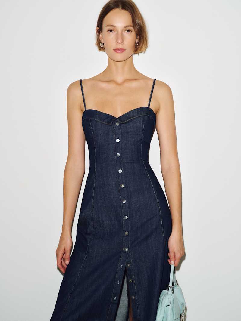 Ashtin Denim Midi Dress