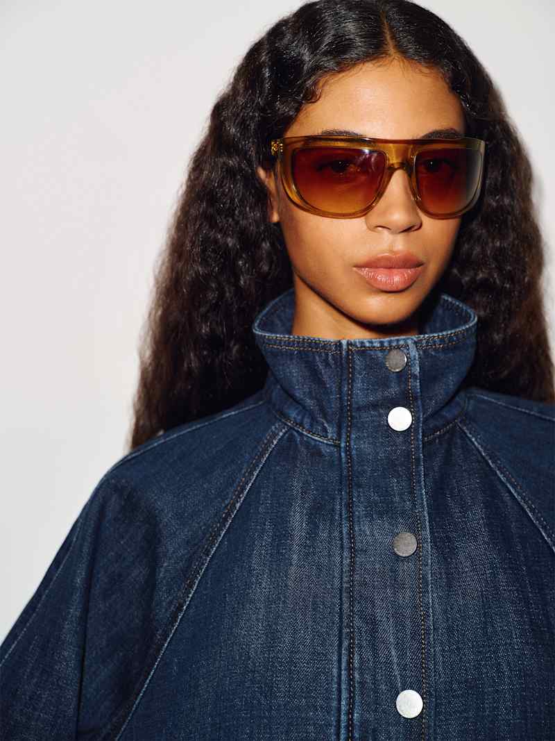 Corey Denim Bomber Jacket