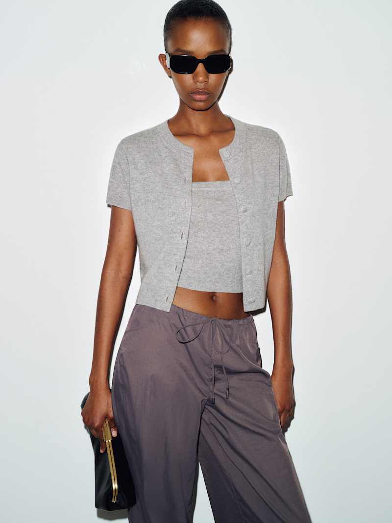 Flavia Cashmere Cardigan Set