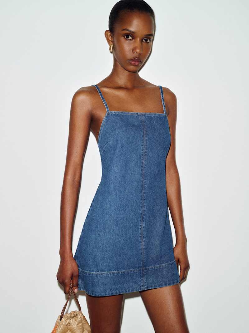 Lorena Denim Mini Dress