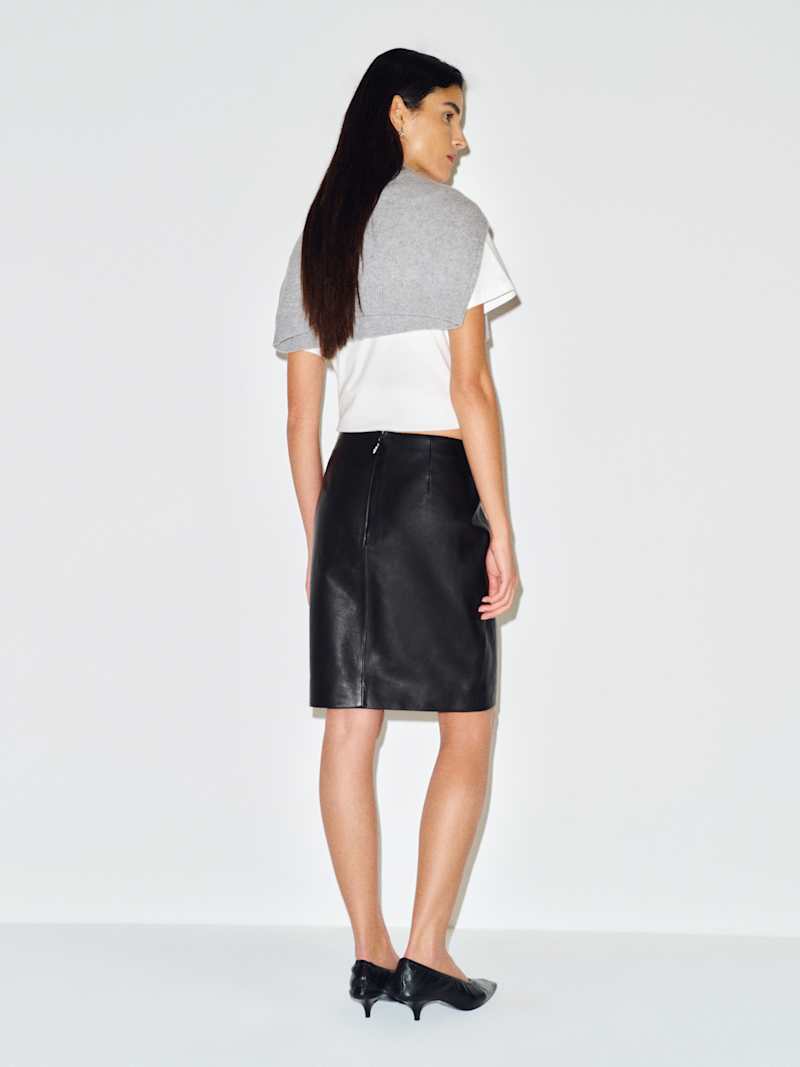Veda Elle Leather Skirt