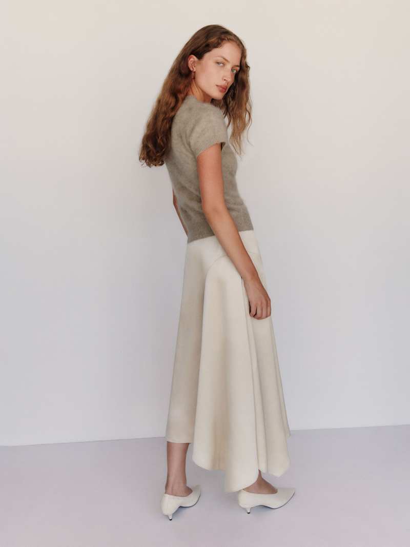 Darcy Brushed Cashmere Tee