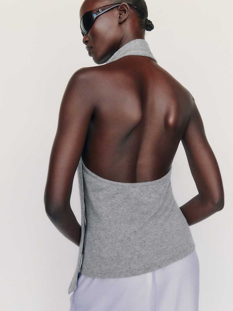 Sarah Cashmere Scarf Tank
