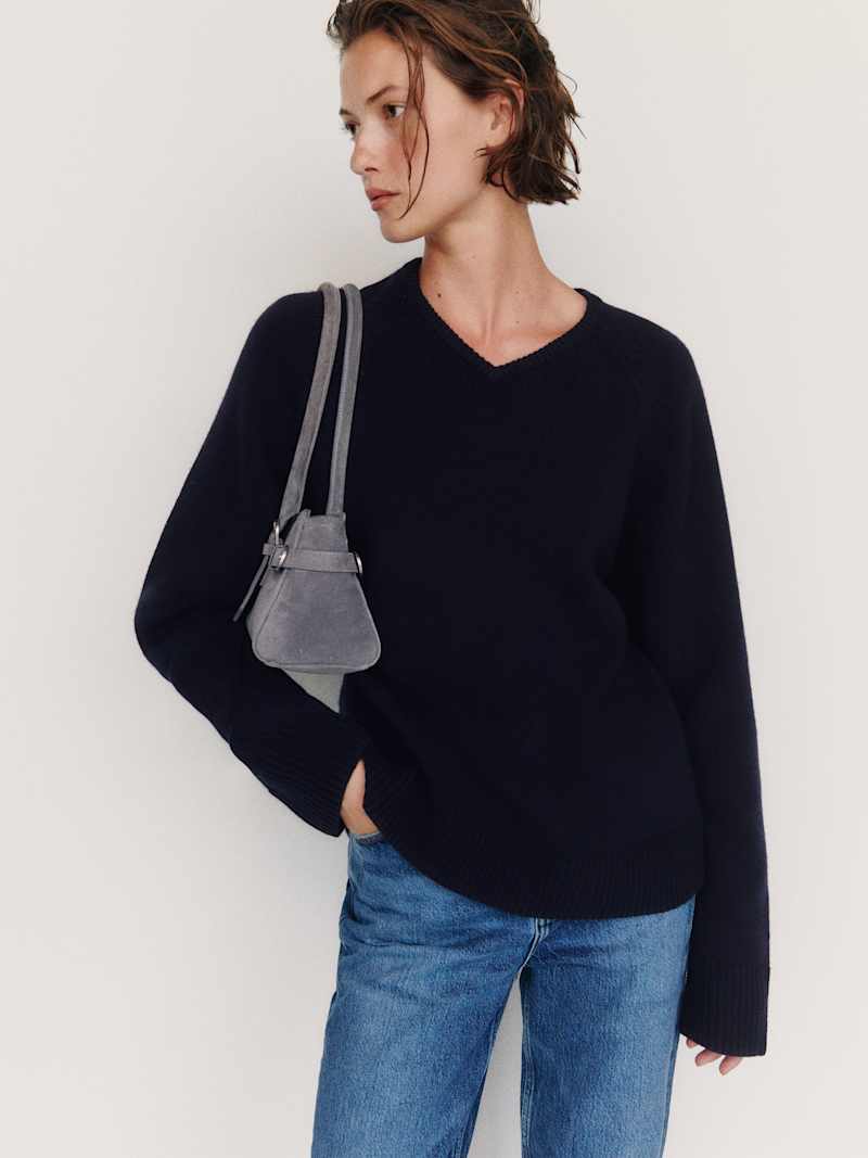 Sydney Regenerative Wool V-Neck Sweater