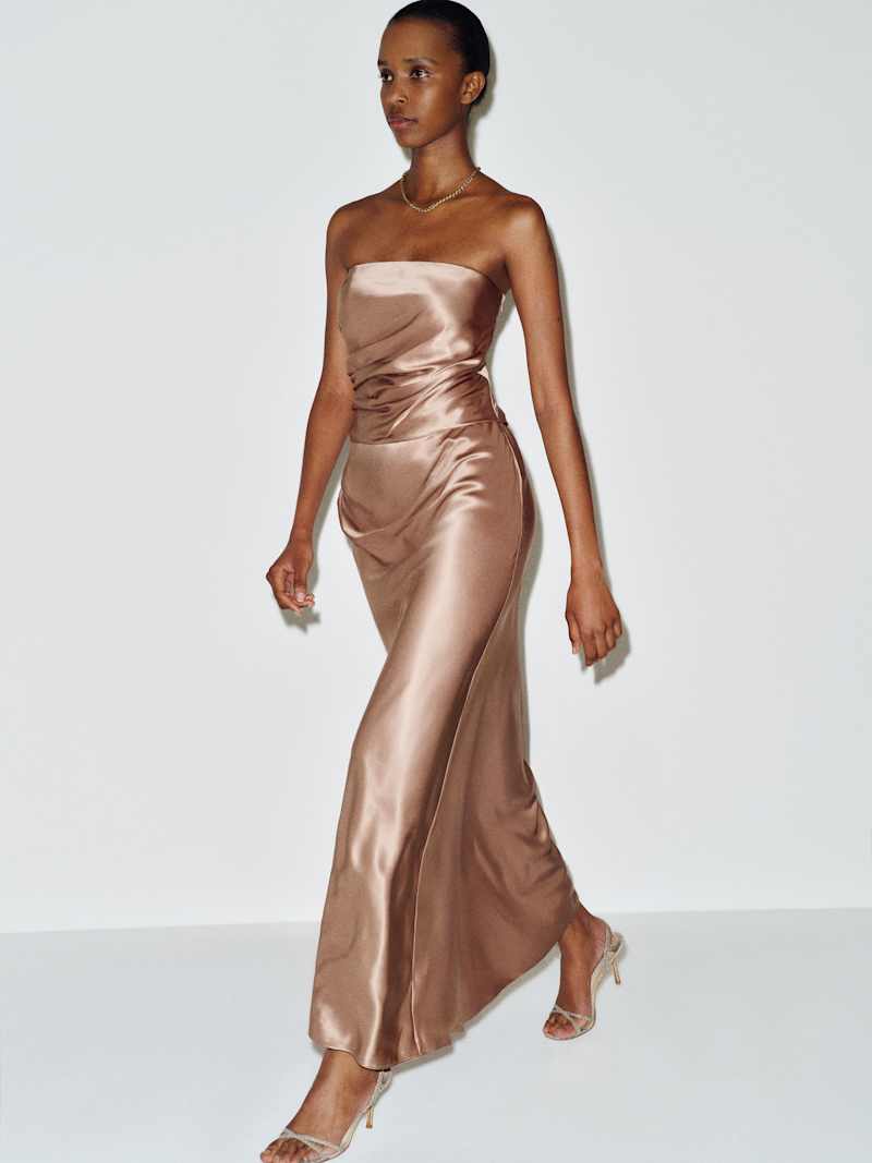 Meshea Silk Dress