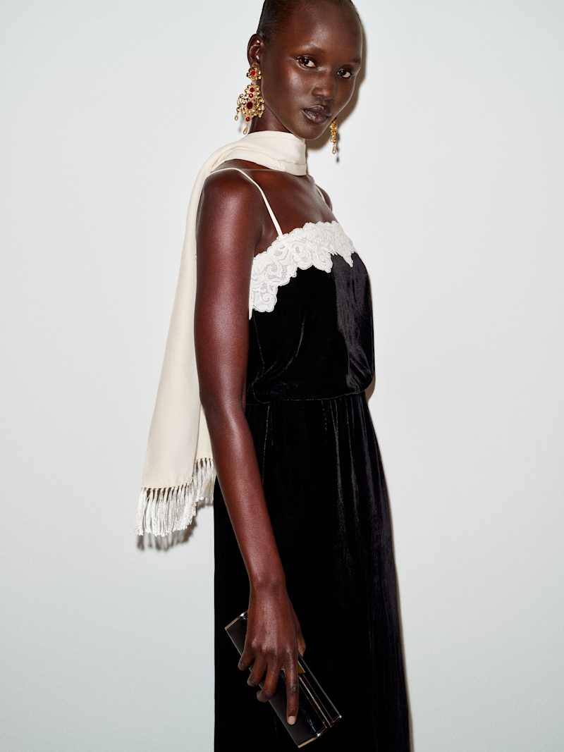 Kalinka Velvet Dress
