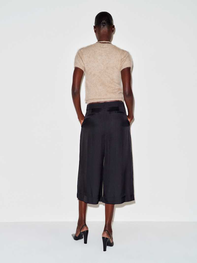 Robbie Silk Twill Culotte