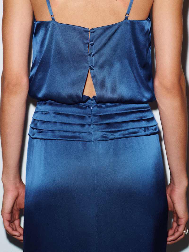 Petites Ofelia Silk Dress