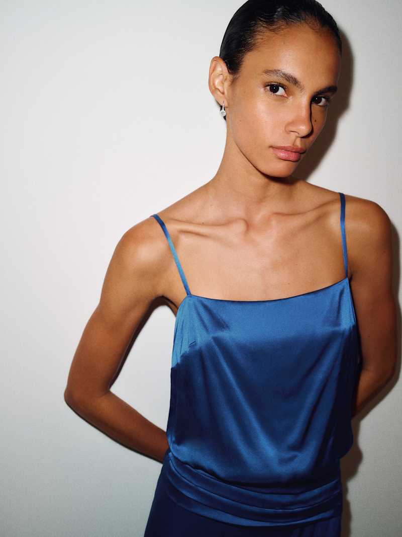 Petites Ofelia Silk Dress
