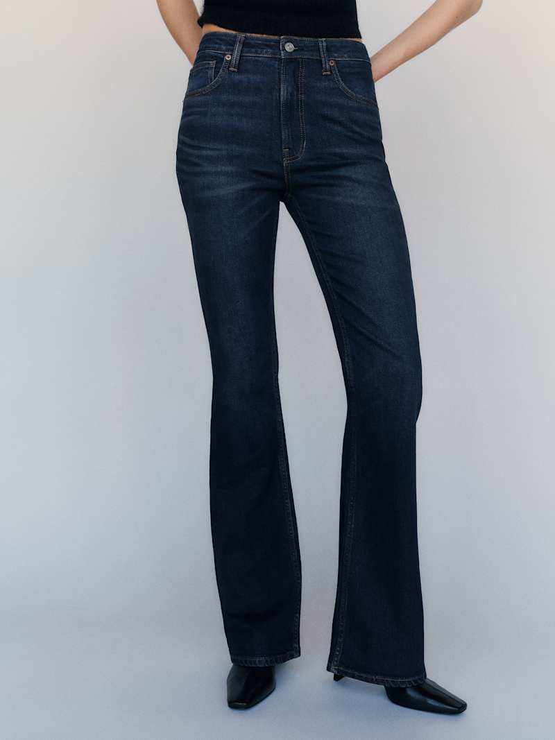 Taya Super Stretch High Rise Flare Long Jeans