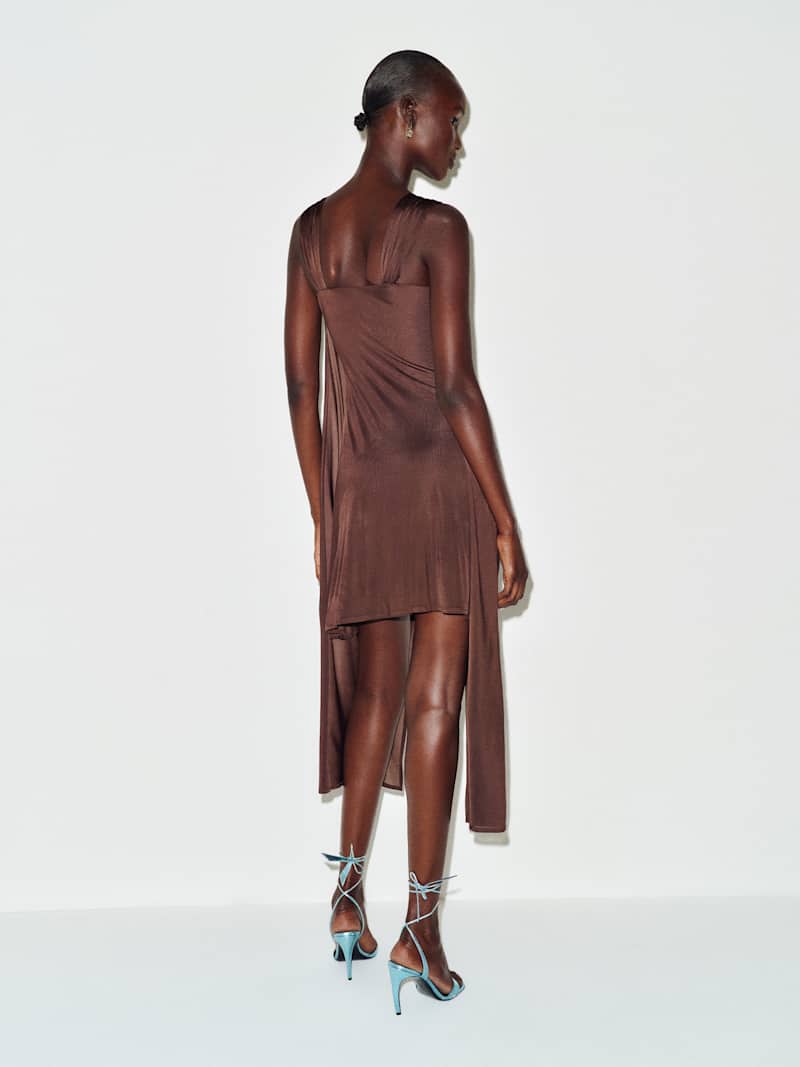Vintage Valentino Draped Dress