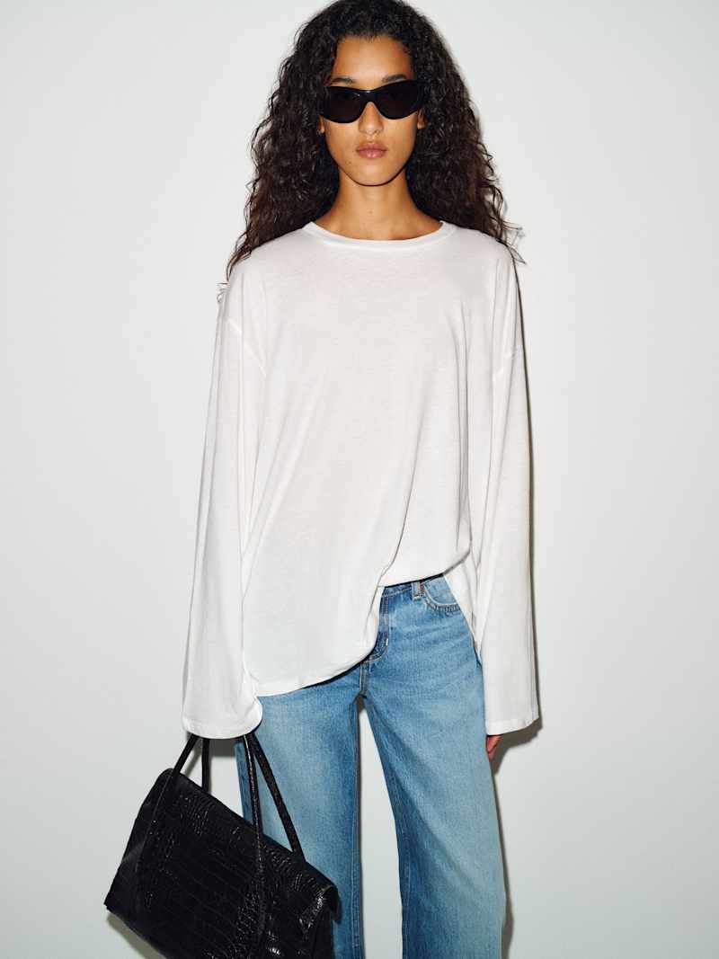 Wren Oversized Long Sleeve Tee
