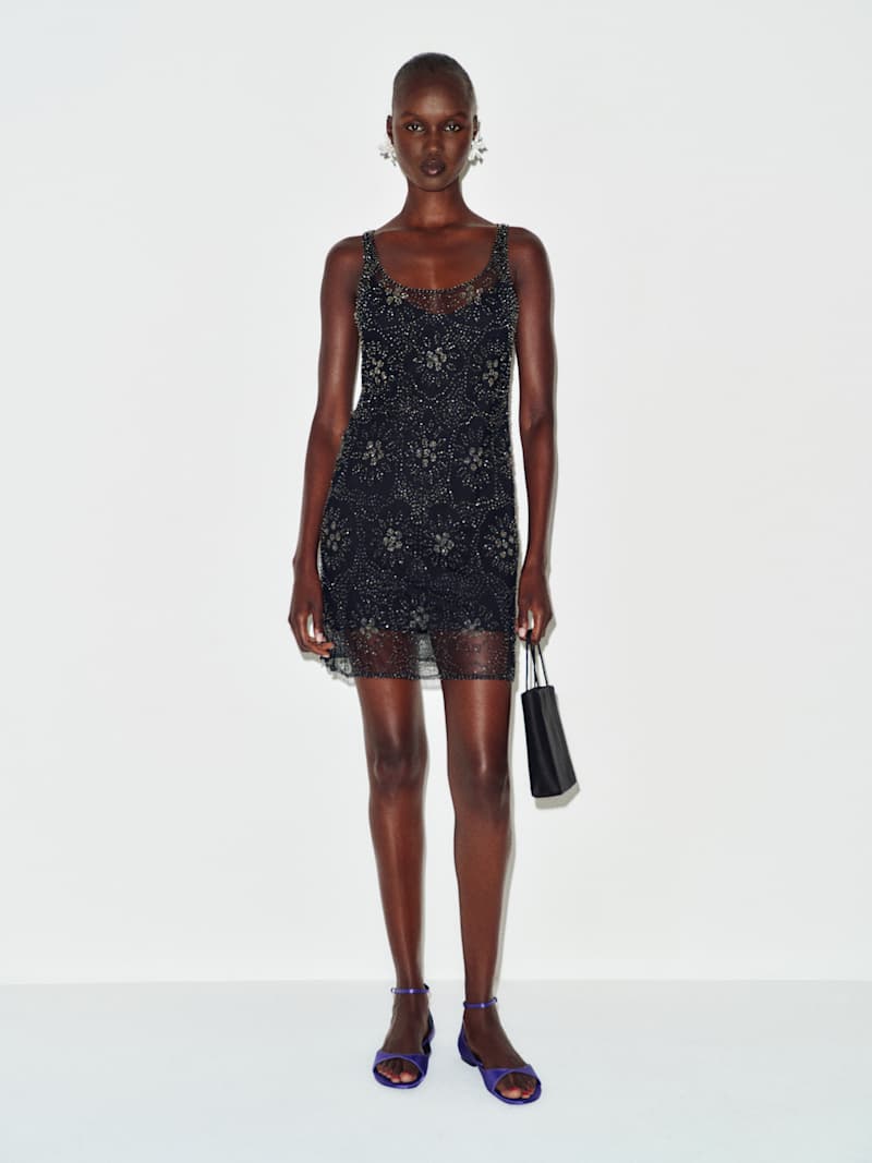 Vintage Vivienne Tam Beaded Dress
