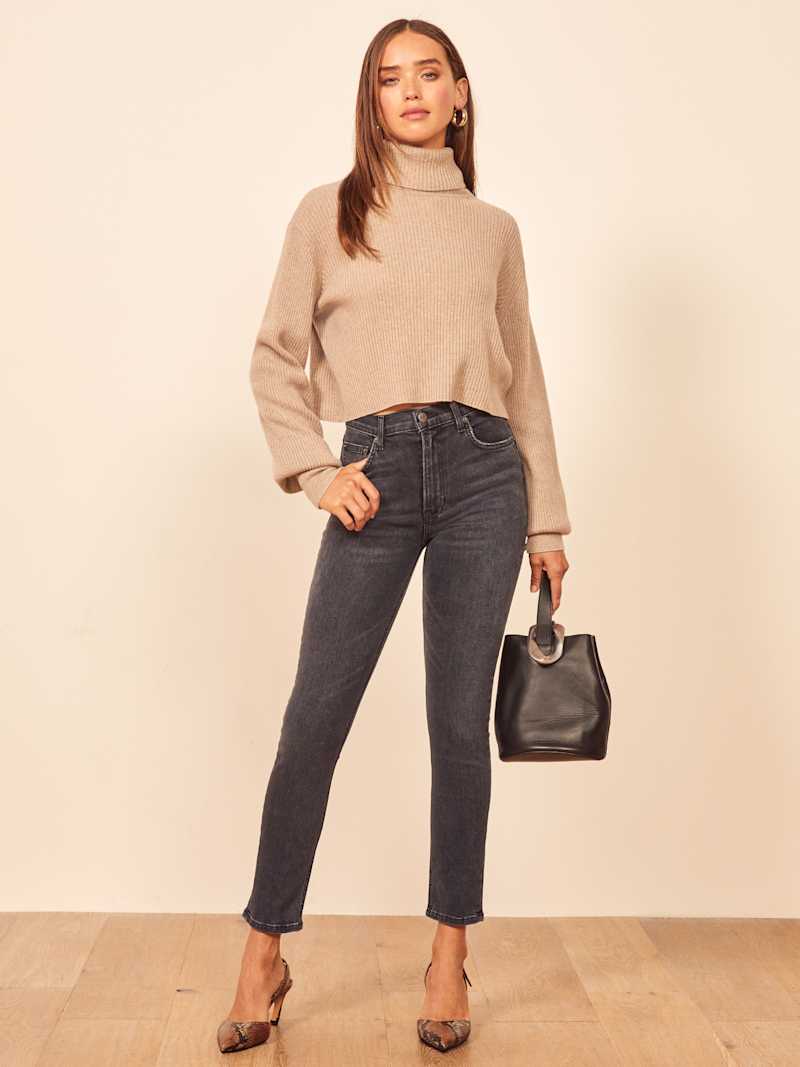 Harper High Rise Skinny Cropped Jeans