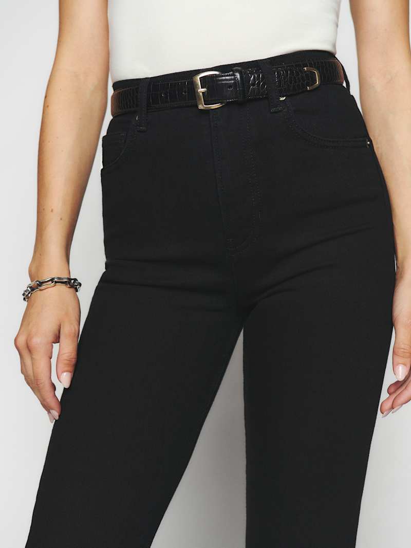 Liza Ultra High Rise Straight Jeans
