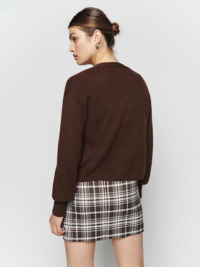 Varenne Cashmere Tank And Cardi Set