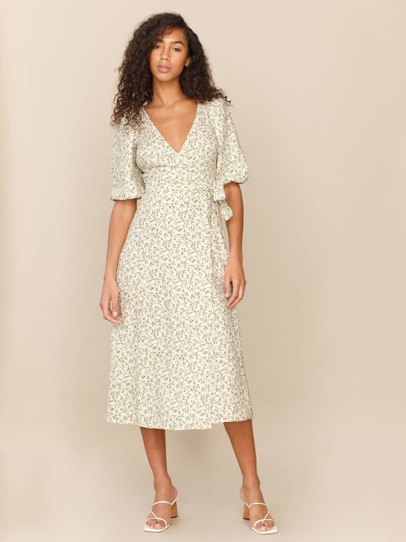 Mint Linen Dress