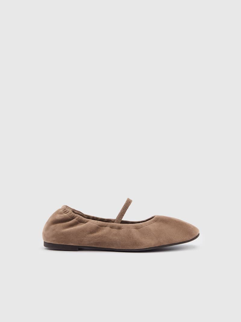 Buffy Ruched Ballet Flat