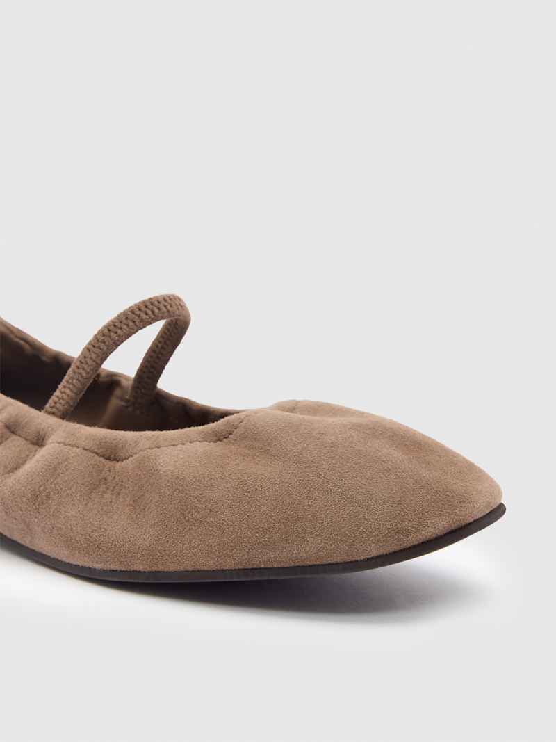 Buffy Ruched Ballet Flat
