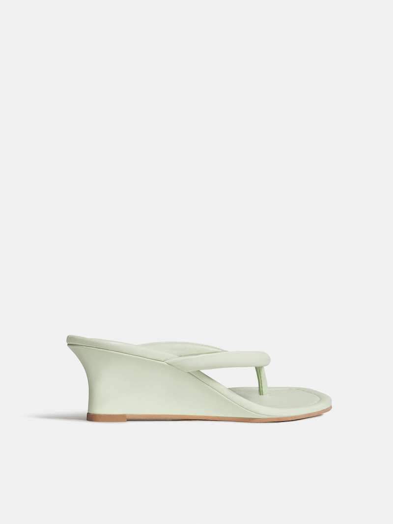 Amelia Thong Wedge Sandal