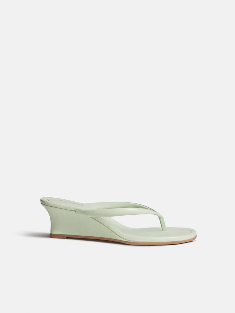 Amelia Thong Wedge Sandal