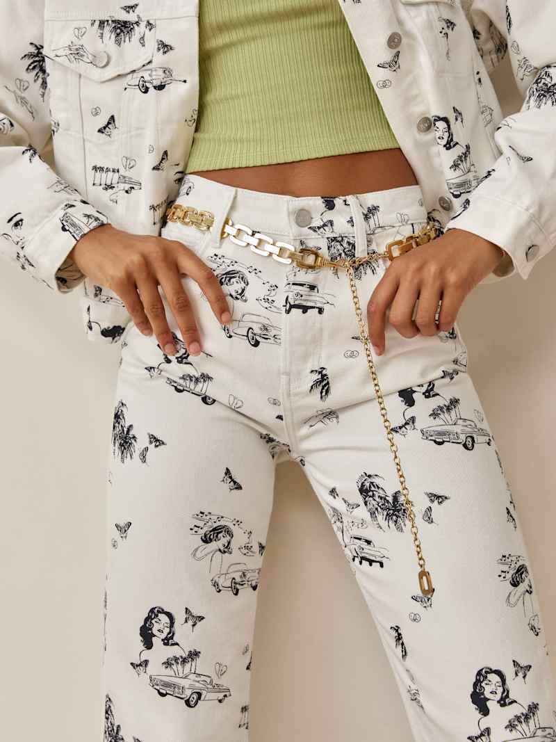 Joyride High Rise Straight Jeans